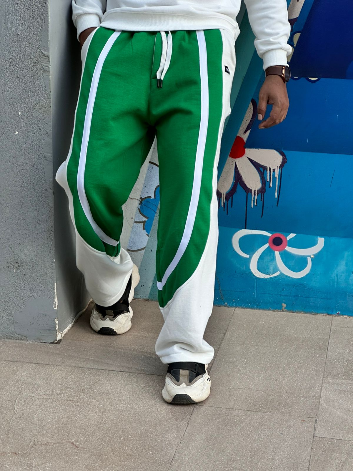 TrailStripe Green Pant