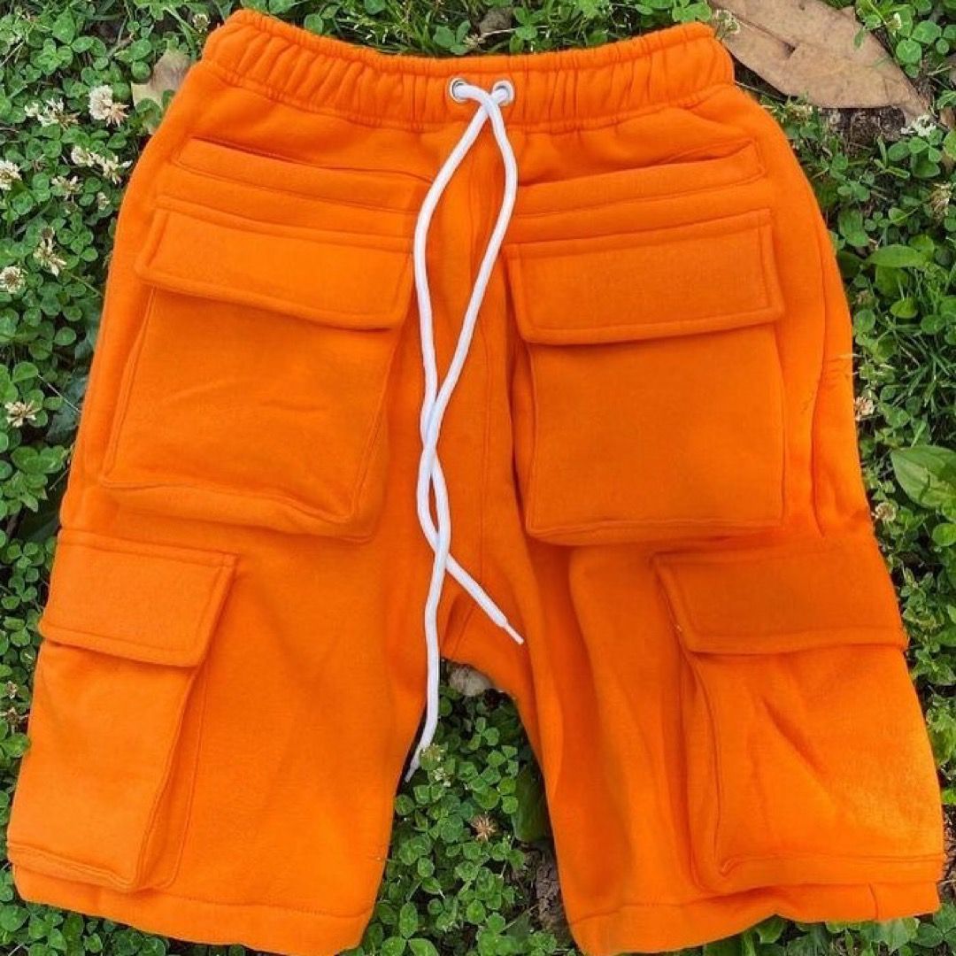 Cargo Pocket Cotton Shorts