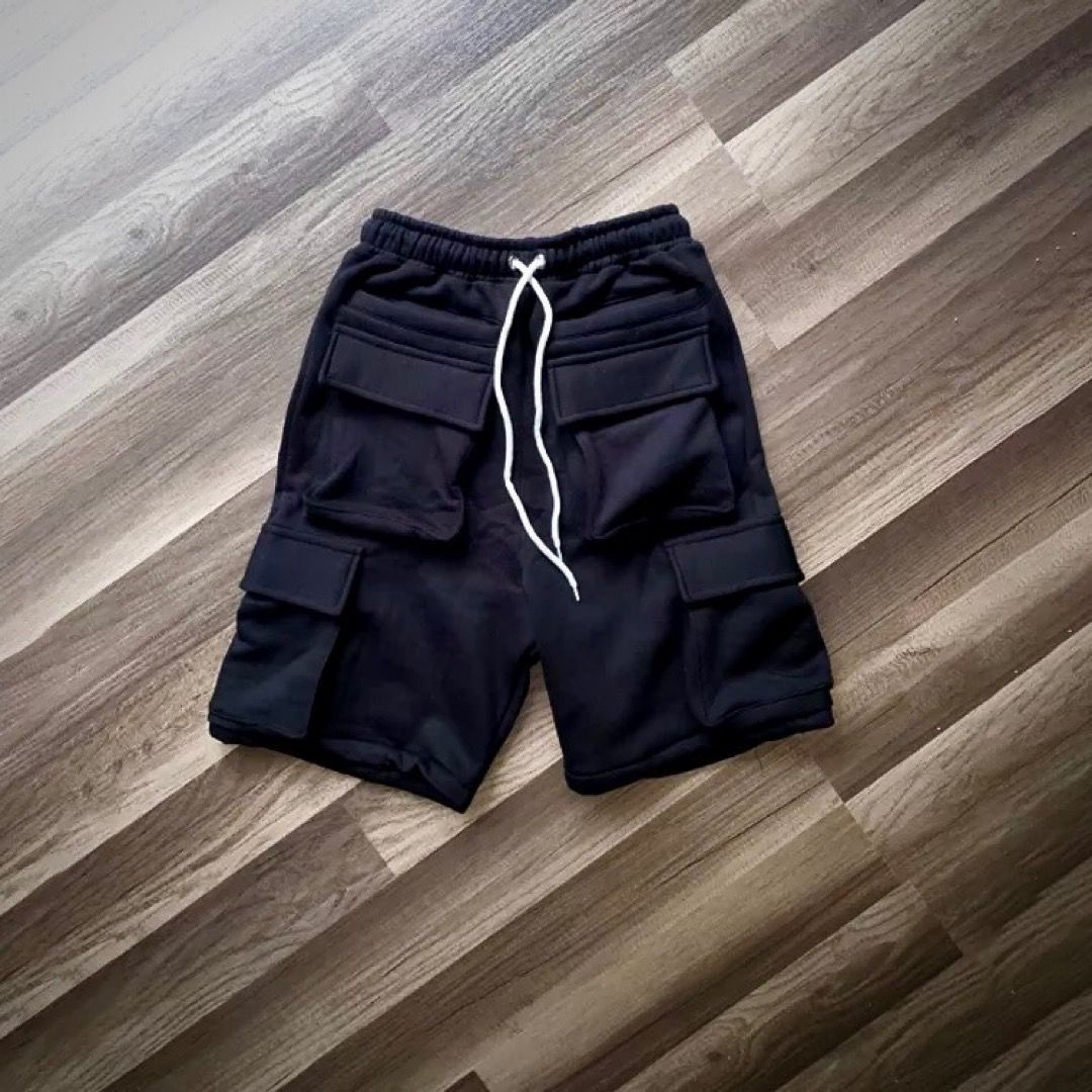 Cargo Pocket Cotton Shorts