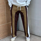 Three-Tone Arc Straight Pant