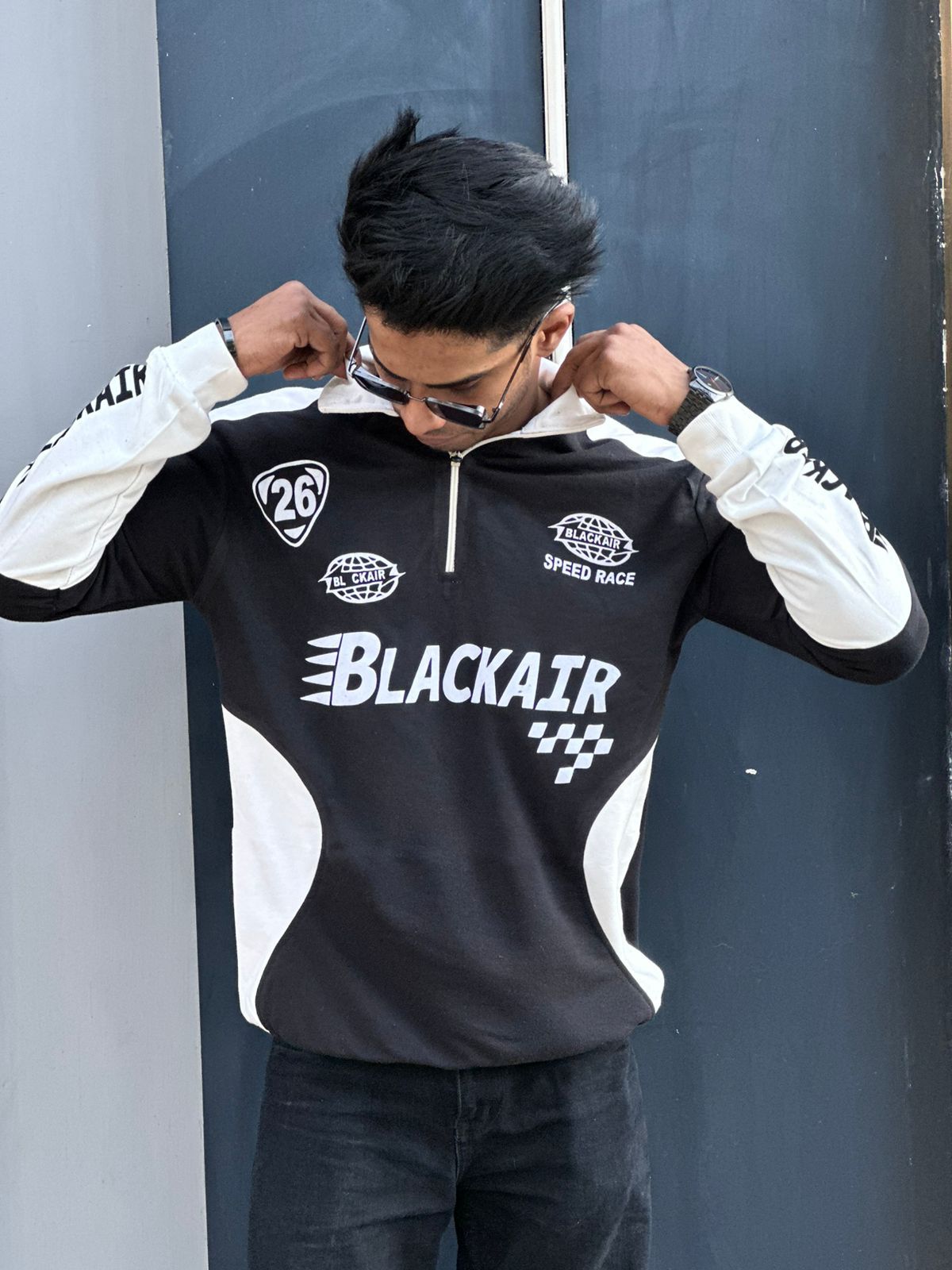 Blackair Collar Sweatshirt