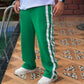 Comfy Green Baggy Fit Straight Pant