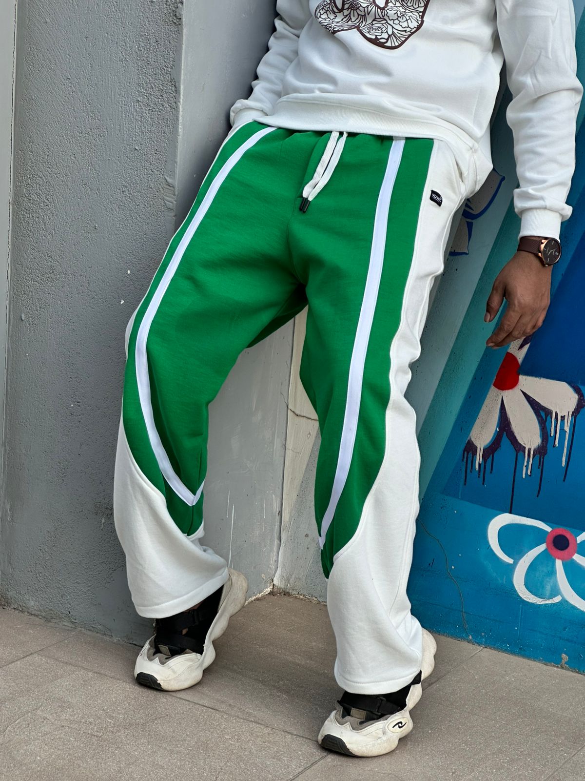 TrailStripe Green Pant