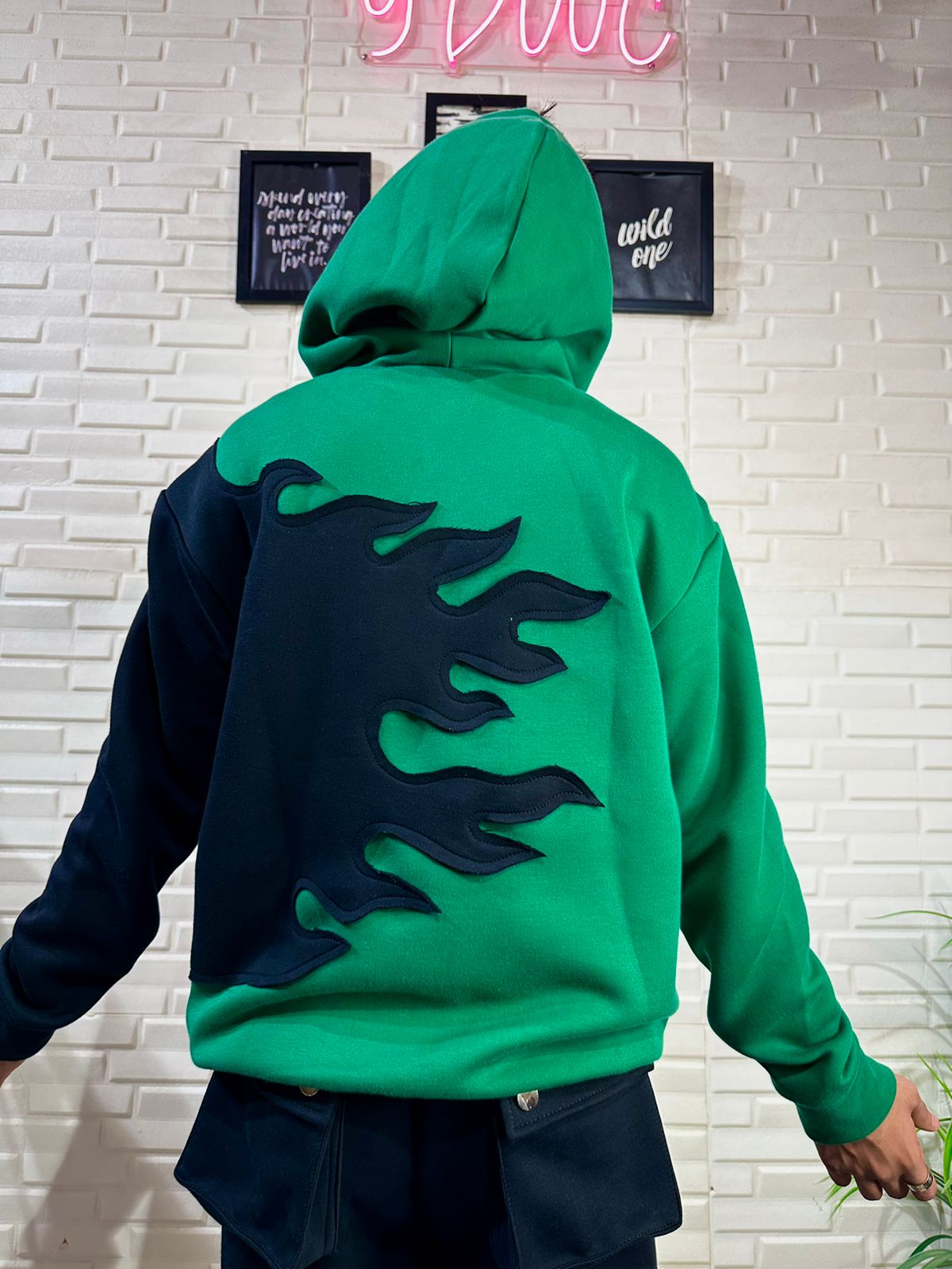 Emerald Blaze Hoodie