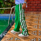 Comfy Green Baggy Fit Straight Pant