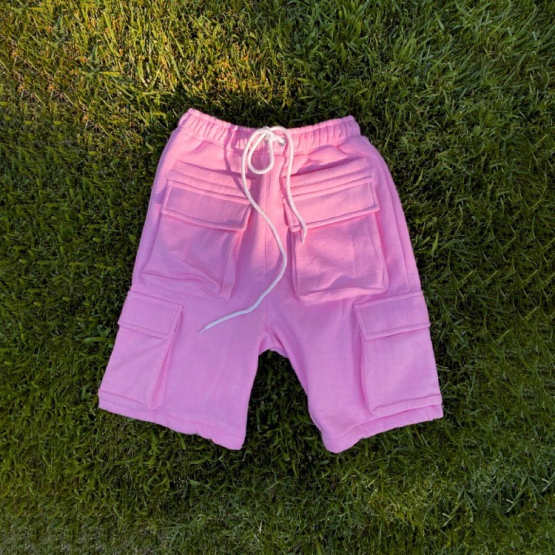 Cargo Pocket Cotton Shorts