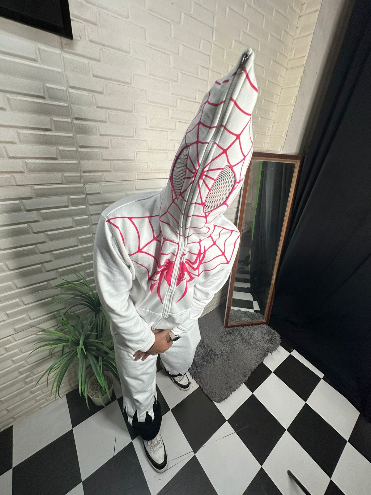 Spider man white spider hoodie online