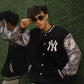 Black Bandana Selves NY Varsity Jacket