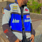 Black Air Racing Rider Cotton Jacket